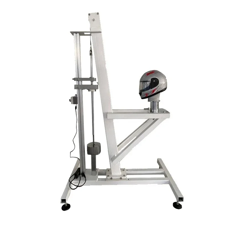 Helmet fixing device stability tester, motorcycle helmet, electric vehicle helmet stability testing