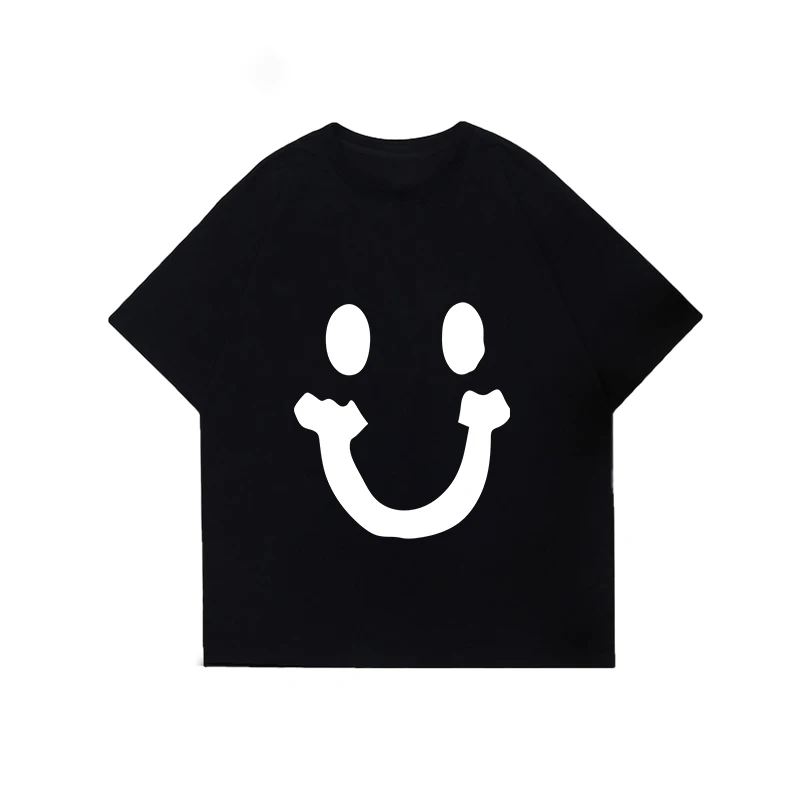 

Korean simple and versatile short-sleeved t-shirt womens loose large version half-sleeved trend