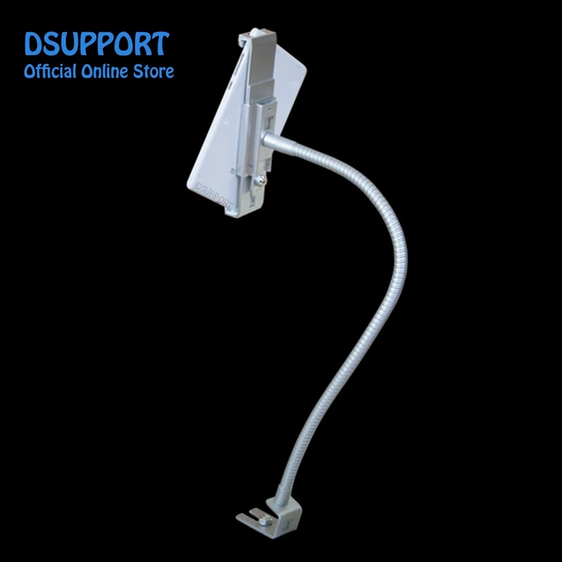 Suporte de tablet universal anti-roubo, para tablet de 7 a 13 polegadas, com bloqueio, suporte cilíndrico, para tablet