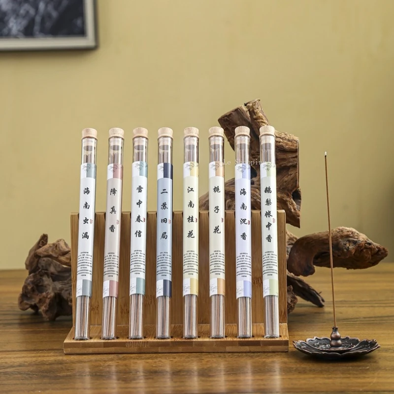 12-flavor Incense Sticks Osmanthus Agarwood Ambergris Nha Trang Tearoom Hotel Bedroom Purify The Air and Remove Odors Joss Stick
