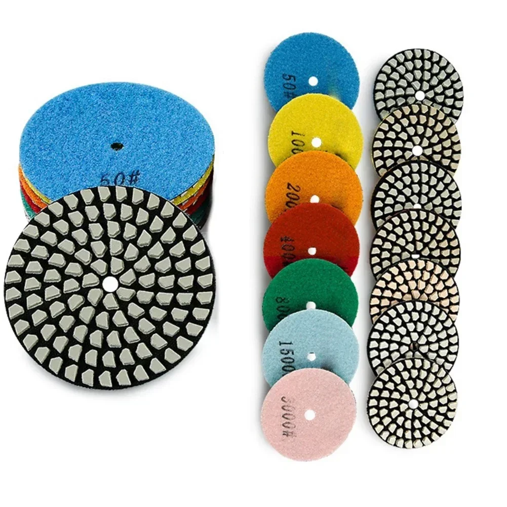 3in Dry Polishing Pad Sanding Discs 8cm Grinding Wheel Marble Granite Stone Tile Polishing Pad Sanding Discs 8cm Grinding Wheel