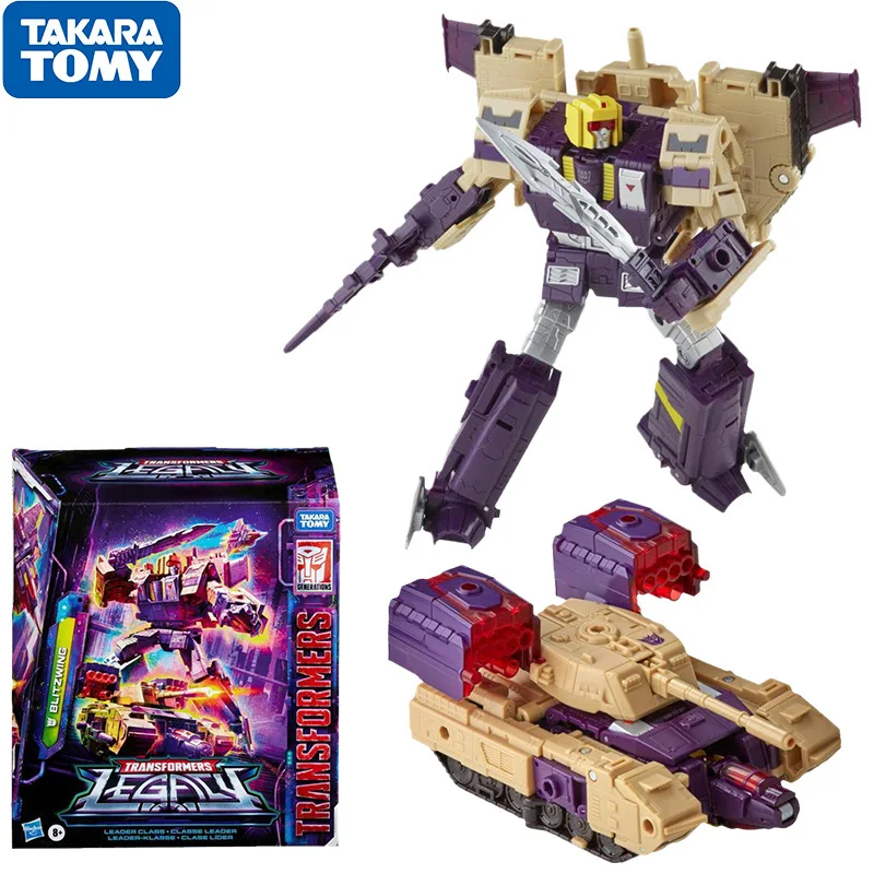 

Original Transformers Toys Generations Legacy Series Leader Blitzwing Triple Anime Figure Action Model Collectible Toys