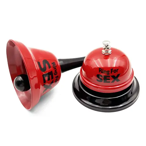 Sex Bell Ring Toy/Kiss/Santa/A Dream Come True RingBell, Novelty Romantic Gift for Husband Wife Valentines Day