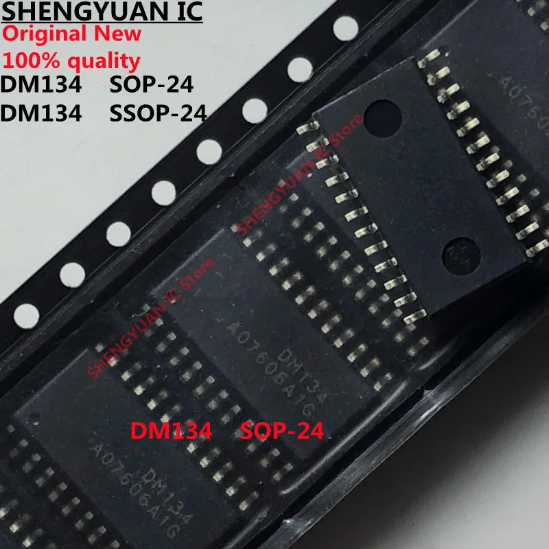 5Pcs/lot  DM134  SSOP-24 SOP-24 16-Bit Constant Current LED Drivers  100% new imported original 100% quality