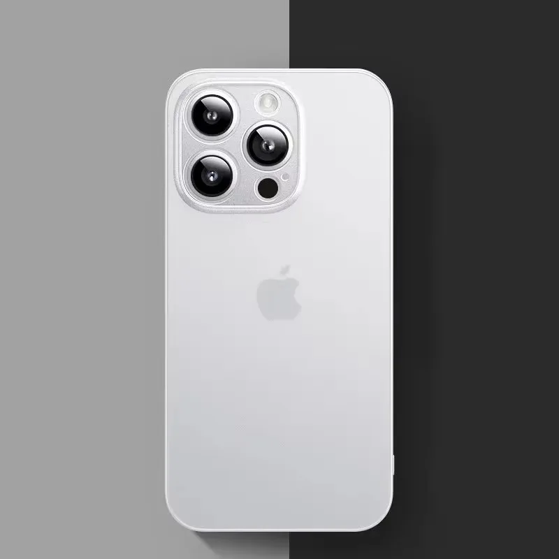 0.3mm Ultra Thin Clear Matte PP Hard Ultra Slim Phone Case For iPhone 17 16 15 14 13 12 11 Pro Max 16 Plus Shell Silm Back Case - náhled 3