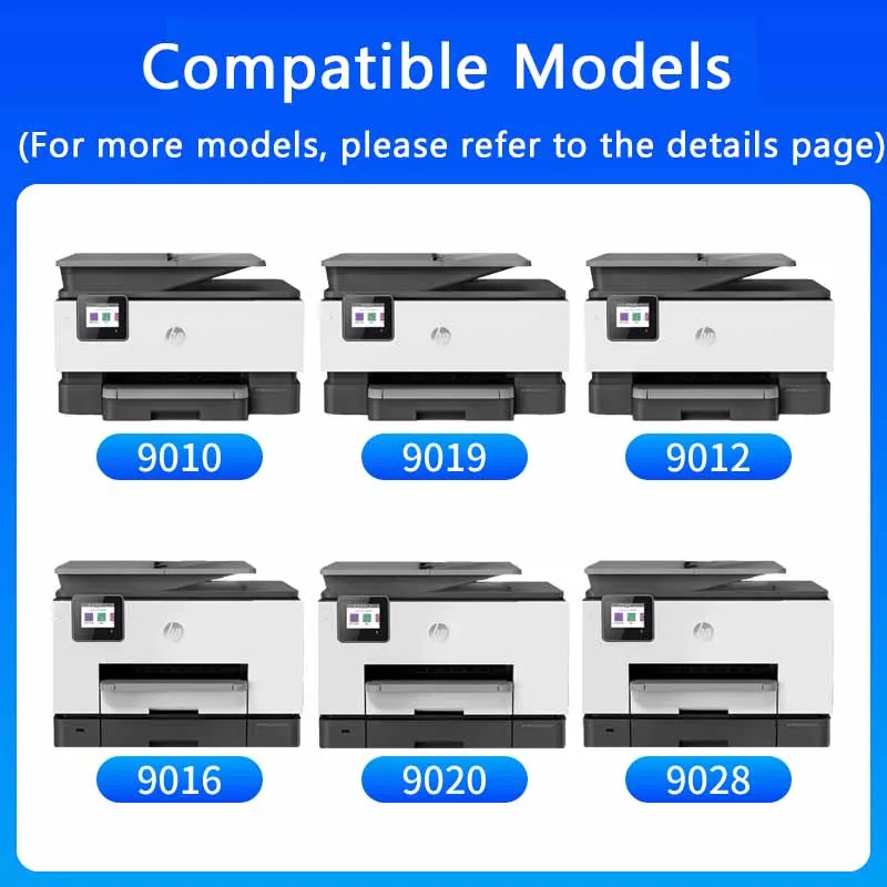 

965 965xl ink cartridges HP OfficeJet Pro 9010 9012 9013 9014 9015 9016 9018 9019 9020 9025 9026 printer HP965 965xl ink