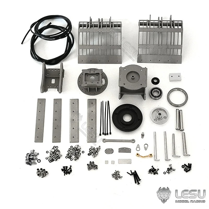 LESU RC Parts Metal Grab Grapple do skali 1/14 ET35 Zdalnie sterowana koparka hydrauliczna Koparka B0006 DIY Model Toys TH19933