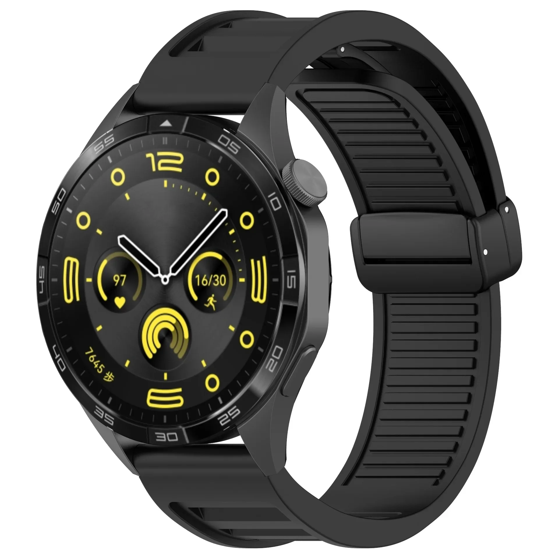 Pasek silikonowy 22 mm do zegarka Huawei Watch GT 3 SE GT2 GT3 Pro Paski do zegarków 46 mm Pasek magnetyczny do zegarka Huawei GT 2E Bransoletka