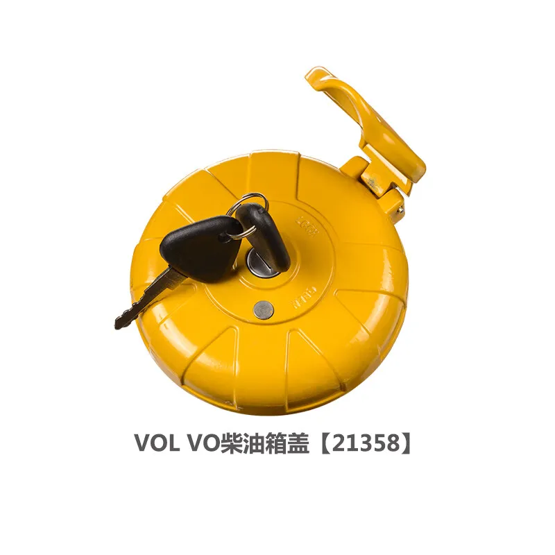 

Locking Fuel Tank Cap SA1116-00240 1116-00240 111600240 SA111600240 With 2 Keys 777 Compatible With Volvo Excavator EC150 EC210