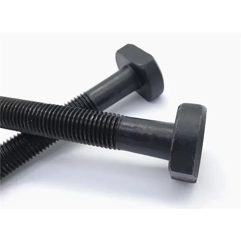 

zzEaDFau 3pcs M10 carbon steel T-screw punching machine milling machines screws bolt T-shaped mold platen bolts 30mm-60mm length