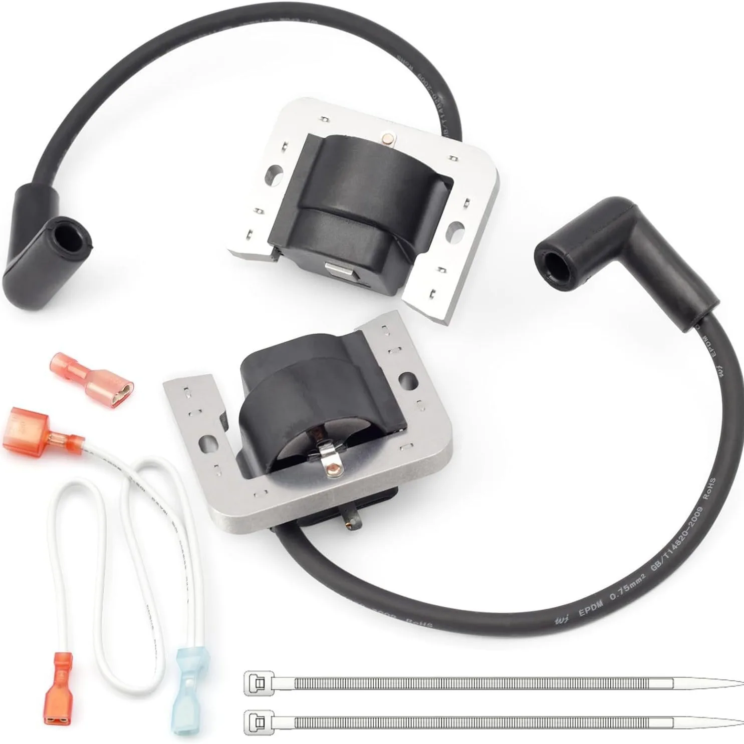 

2-Piece Set, Ignition Coil for 32-707-01-S 25-707-03-S 32 707 01 with Cable
