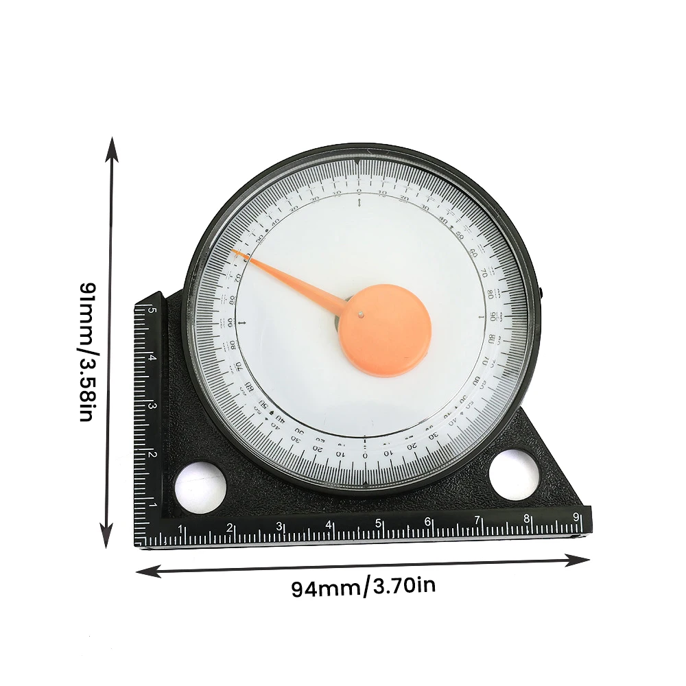 Angle Gauge Inclinometer Slope Angle Finder Protractor Tilt Level Meter Clinometer Gauge Gauging Tools