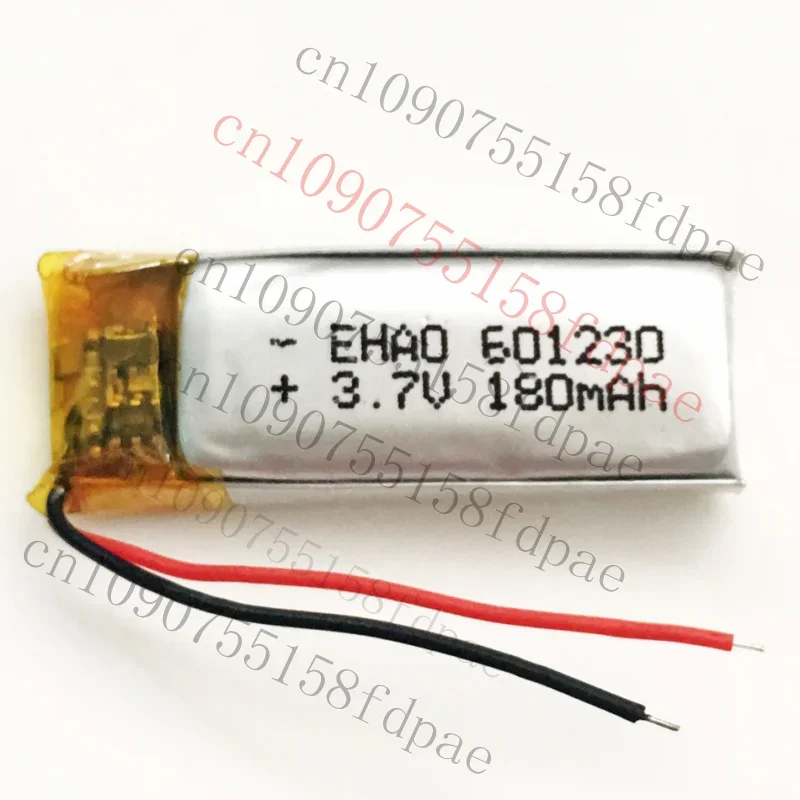 

ОК, 180 мАч, 3,7 В, липо-полимерная аккумуляторная батарея для Mp3, Bluetooth PCM 601230