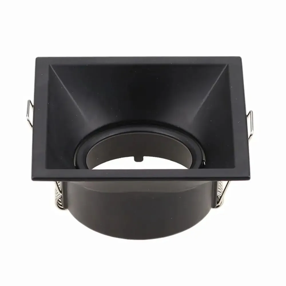 JOYINLED 1/10PCS Square Downlight LED Ceiling Fitting Indoor Spotlight Fixture GU10 MR16 Bulb Frame Recessed Downlight Fixtures