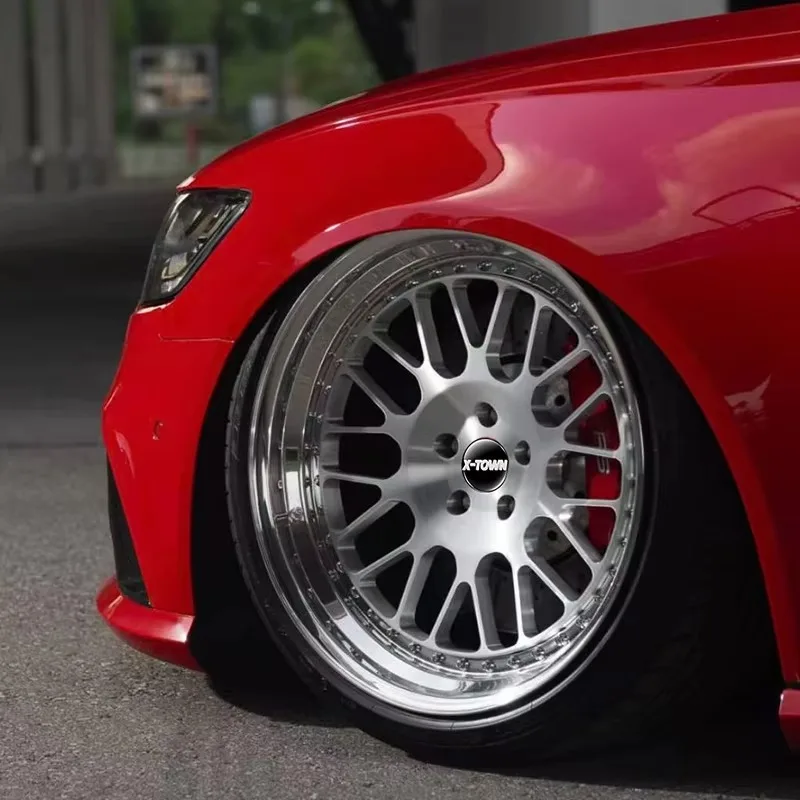 Personal Fitment Luxury Custom Multi Piece Forged Wheels For BMW F35 G30 E60 E90 For Porsche Cayenne 911 For Audi A6 S4 Silver