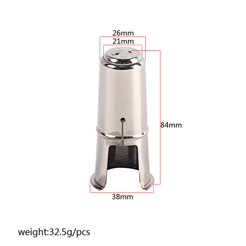 

84 Mm Saxophone Hood Instrument Part Accessories Alto Cap Mouthpiece Tenor Pads Flute Cover