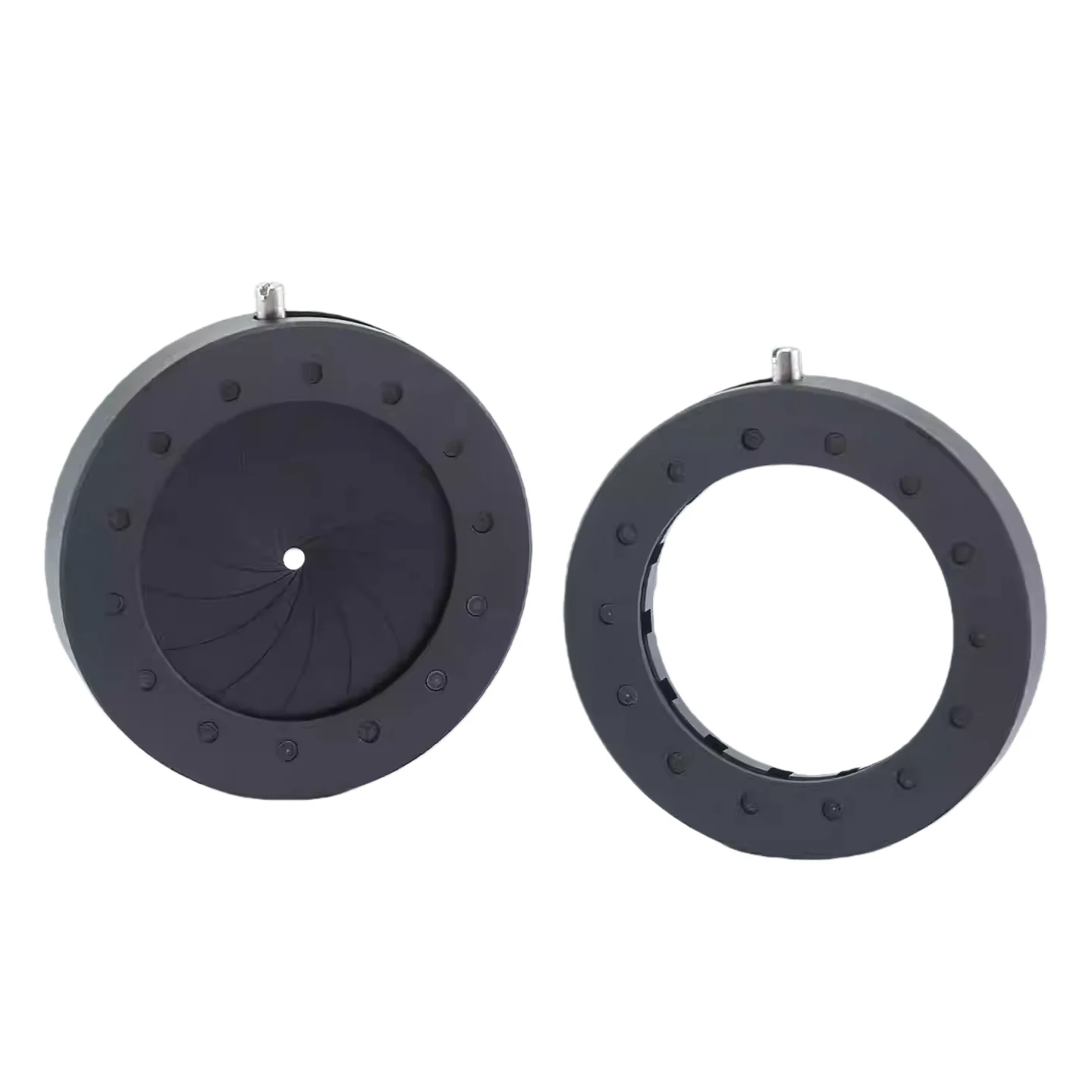 1.5-22mm Integrated Adjustable Condenser, All-in-One Manual Iris for Versatile Beam Sizing