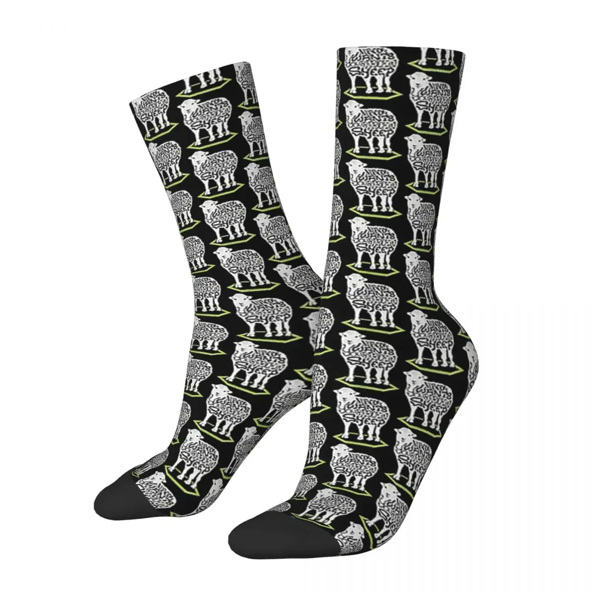 Nobody Wants Your Sheep (dark) Socks Harajuku Super Soft Stockings All Season Long Socks Accessories for Unisex Gifts