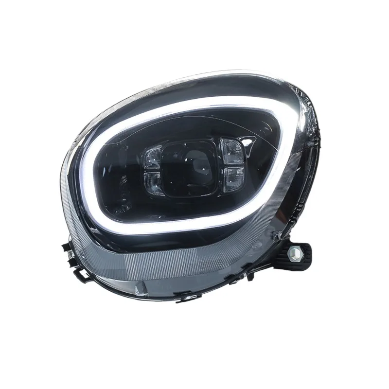

headlight assembly modified Countryman LED daily running light lens