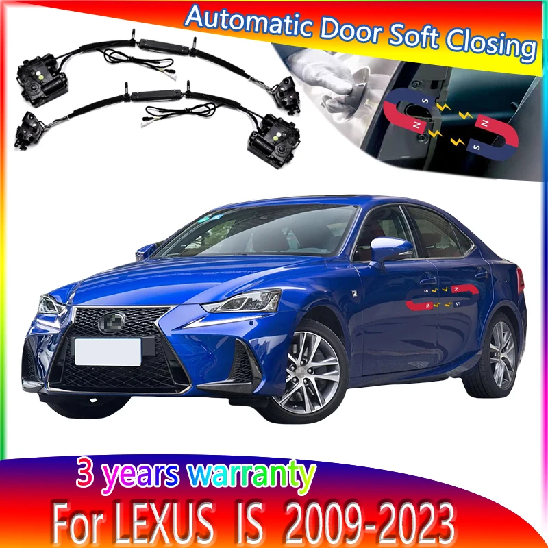 

Car Soft Close Door Latch Pass Lock Actuator Electric Absorption Suction Silence Closer For Lexus ls 2009-2023 Car Accessories