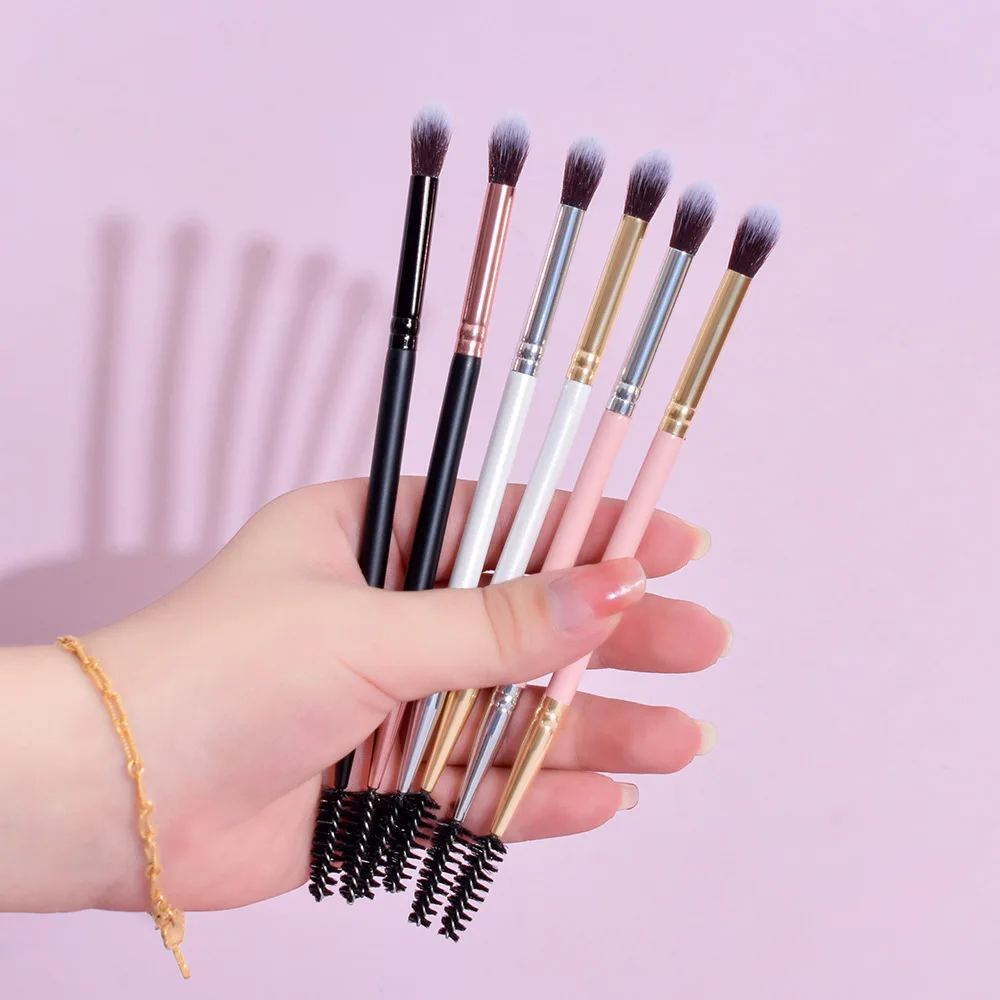 Soft Eyeshadow Brushes Private Label Eyelashes Makeup Tool Smudge cover Mascara Detail Small Makeup Brushes Wholesale Bulk 30pcs