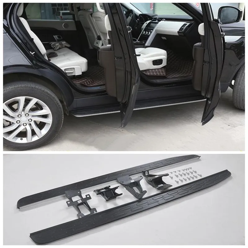 

Fits For Land Rover Discovery 5 LR5 2017-2022 High Quality Aluminum Alloy Running Boards Side Step Bar Pedals