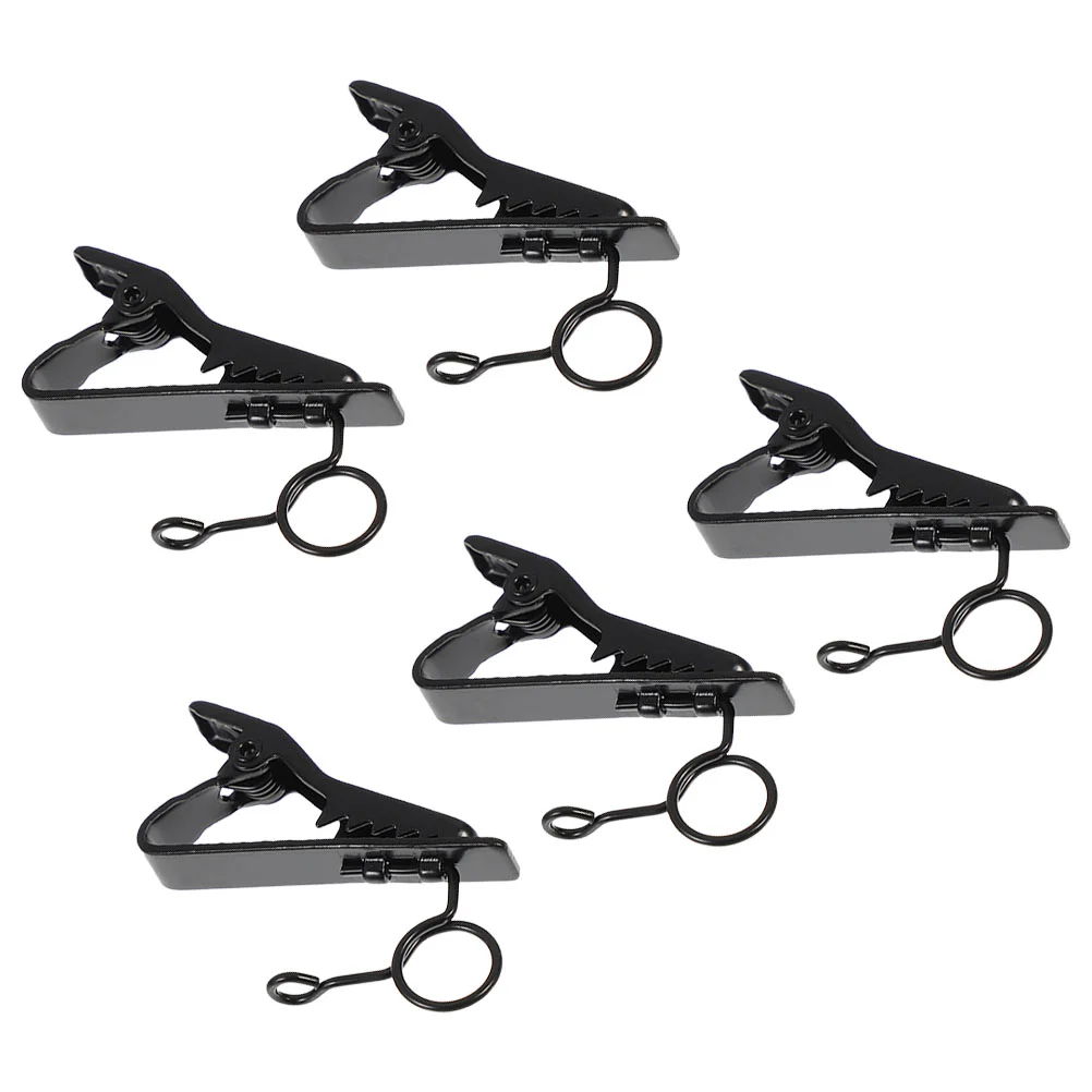 5pcs Lavalier Microphone Lapel Clips Mic Clips Replacement Microphone Fixing Clips for Suit Collar microphone clip