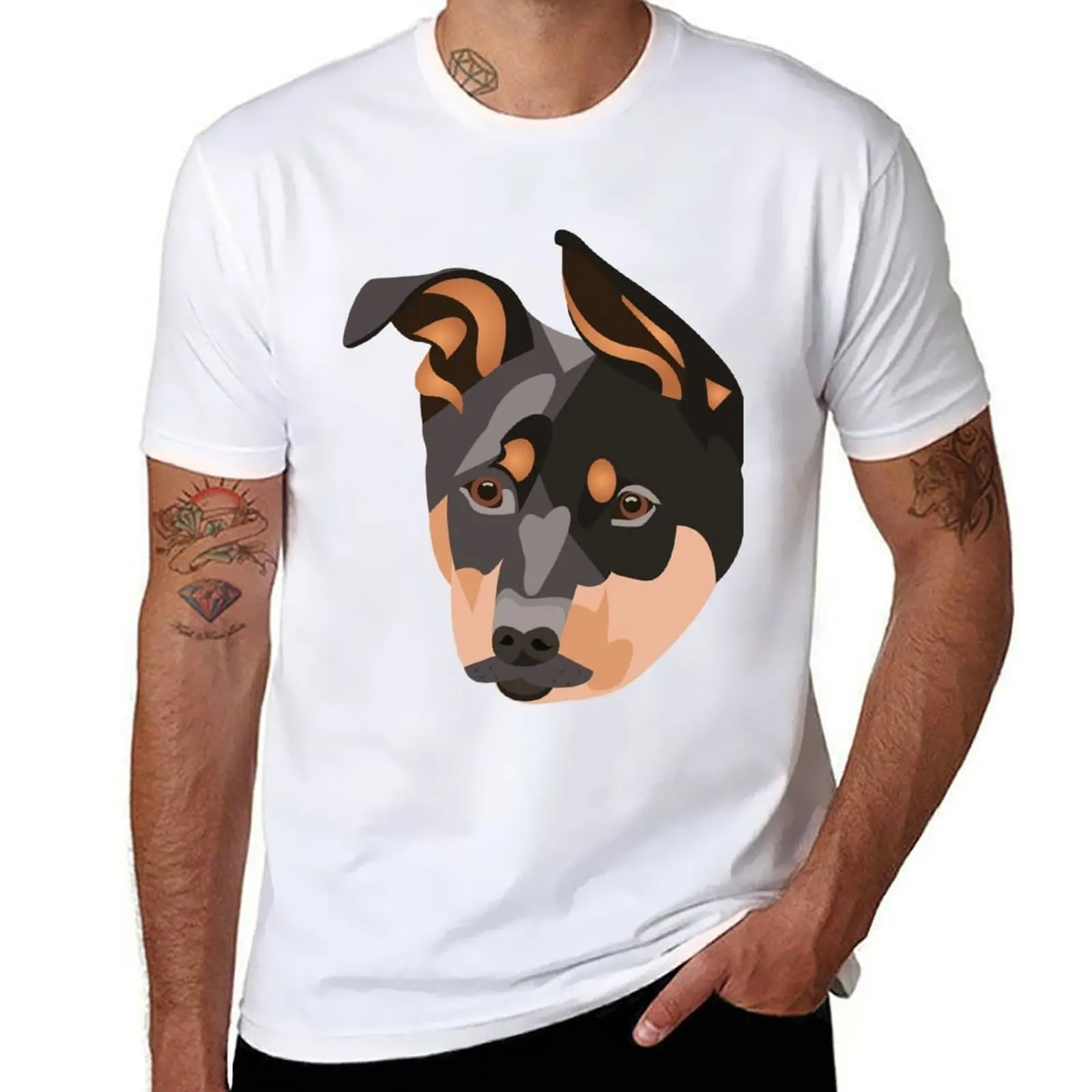 

Kelpie Puppy T-Shirt t shirt man cotton man t shirts for men casual anime t shirts for man T-Shirt