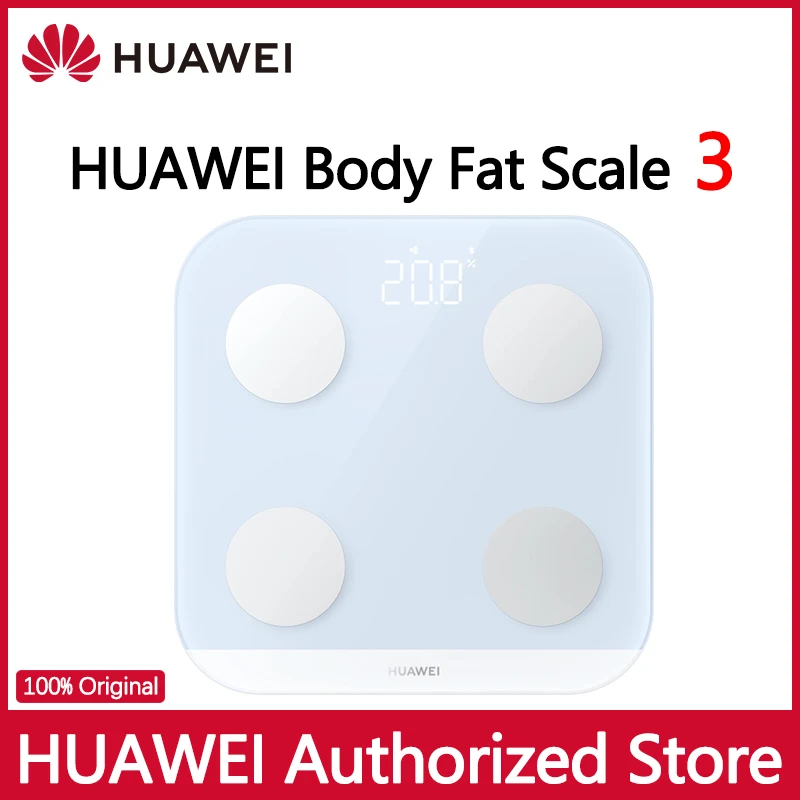 Huawei Body Fat Scale 3 Original Authentic Wifi Home Precision Intelligent Electronic Fat Measurement Bluetooth WIFI Connect