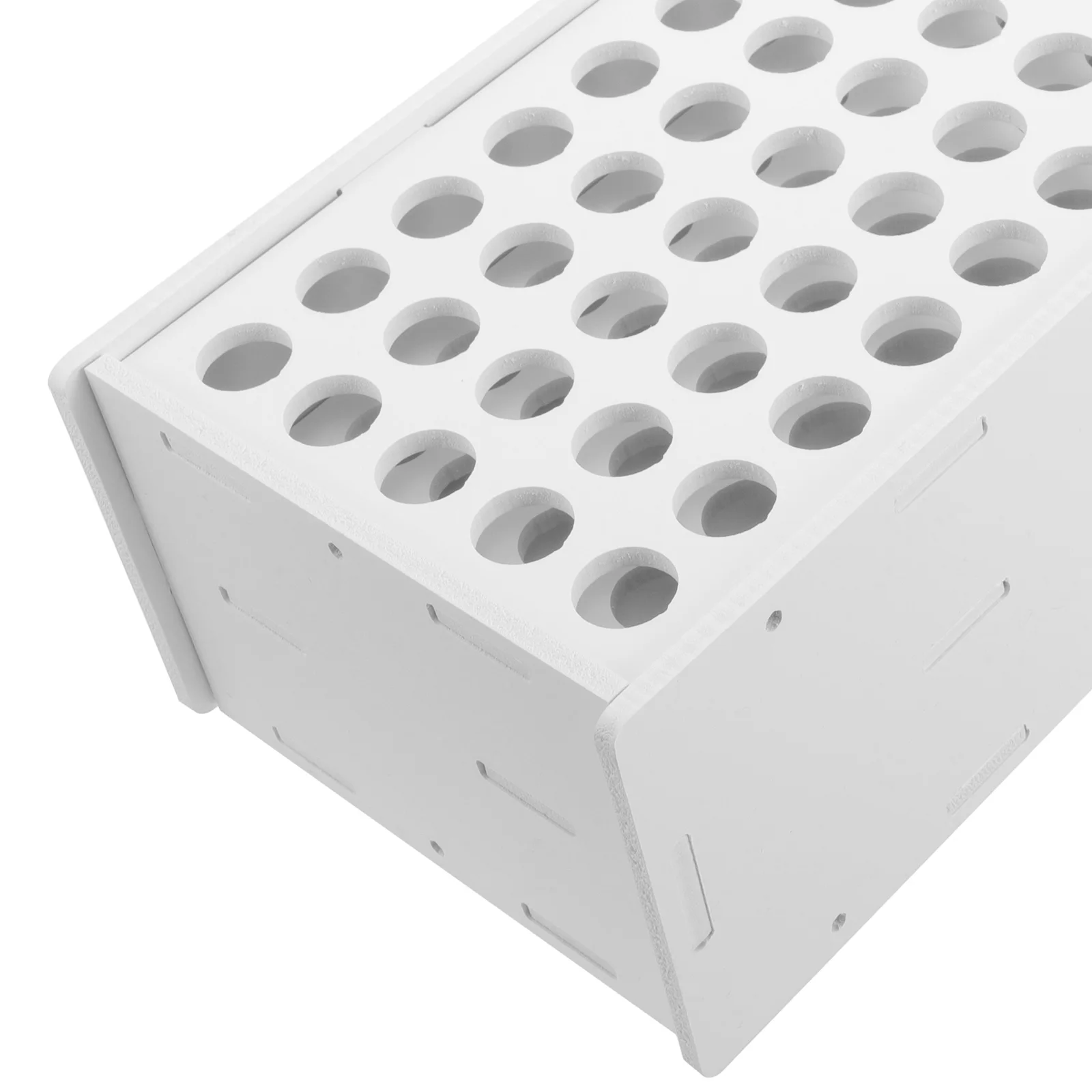 

Shelf Pen Holder Storage Box Office Large Wooden Mesh for Desk Supply Organizer