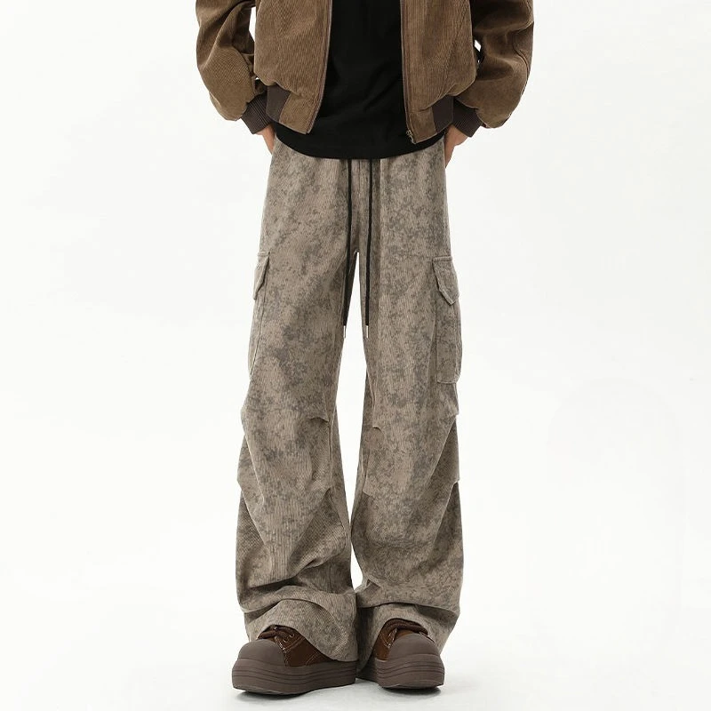 

Men's Sweatpants Corduroy Trend New in Cool Essential Casual Elegant Clearance Sale Fashion Y2k Cargo Trousers Male Sports Pants
