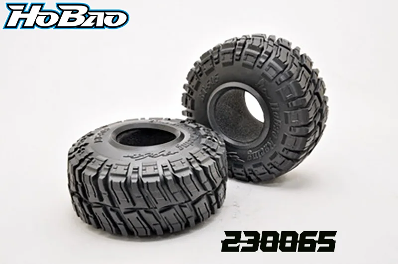 

Original OFNA/HOBAO RACING 230065 DC1 Tires, 2 Pcs. For 1/10 HYPER DC-1 TRAIL TRUCK
