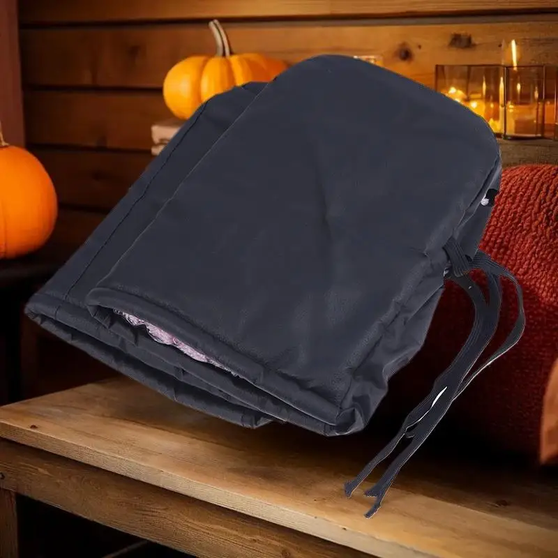 2 Set Sarung Tangan Kulit Musim Dingin untuk Sepeda Listrik - Penutup Pegangan PU yang Dipertebal, Tahan Angin & Hujan