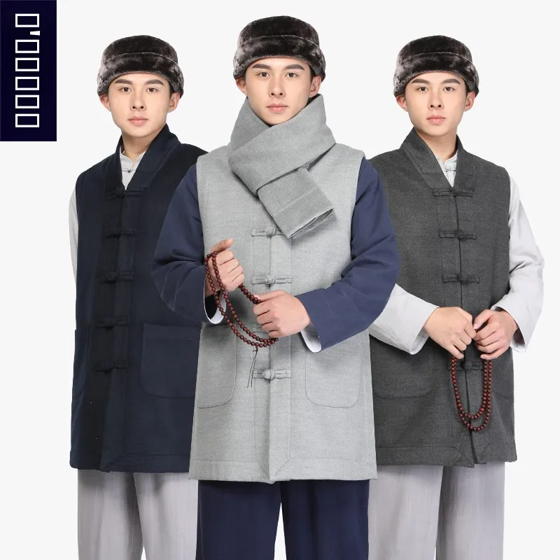 shangyuan-monk's-clothes-garama-coat-winter-woolen-fleece-lined-vest-small-shirt-cotton-coat-winter-monk's-clothing