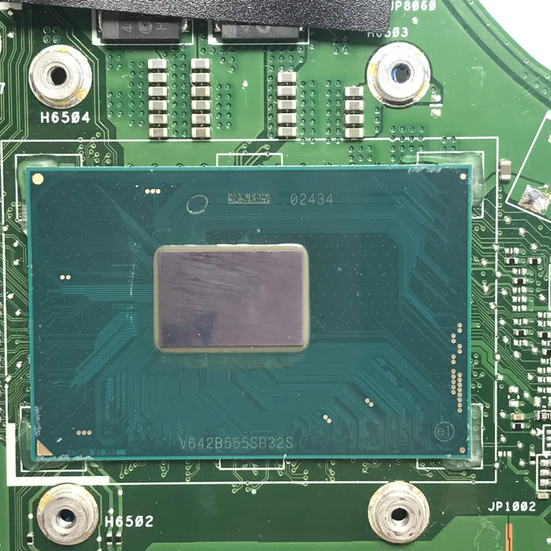 

Для ASUS GL553VD REV.2.0 материнская плата ноутбука материнская плата ноутбука с процессором SR32S I5-7300HQ 100% полное тестирование работает хорошо
