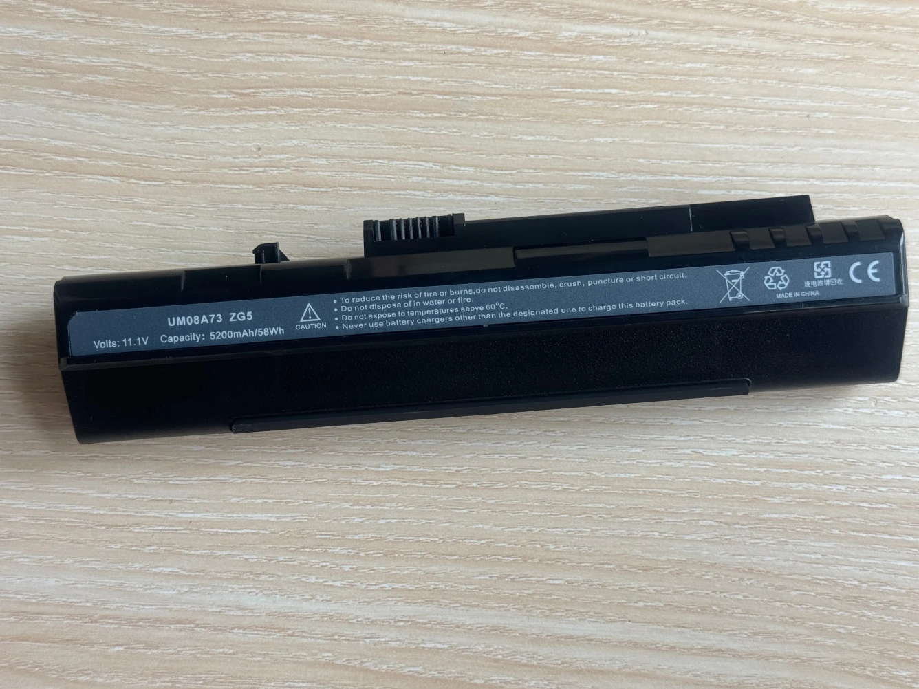 Laptop battery For Acer Aspire One KAV10 KAV60 ZG5 D150 AOA150 A110 UM08A31 UM08A51 UM08A52 UM08A71 UM08A72