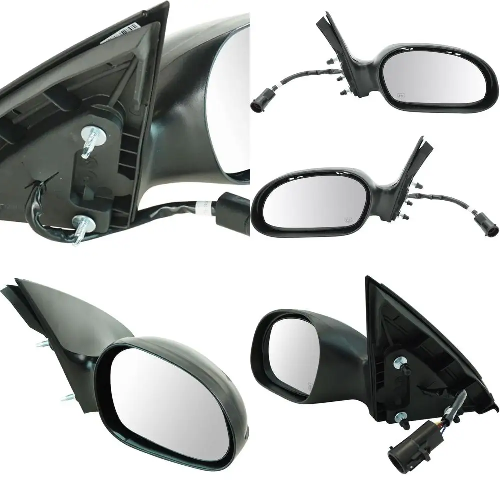 

Electric Heated Mirrors Set for 2002-2006 Ford Taurus & 2002-2005 Mercury Sable, Black, No Memory, Puddle Light