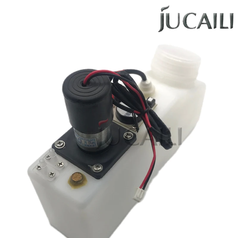 JCL 500mL Single Outlet DTF Ink Tank with Stirrer Motor Level Sensor Alarm Board 0.5L Cartridge