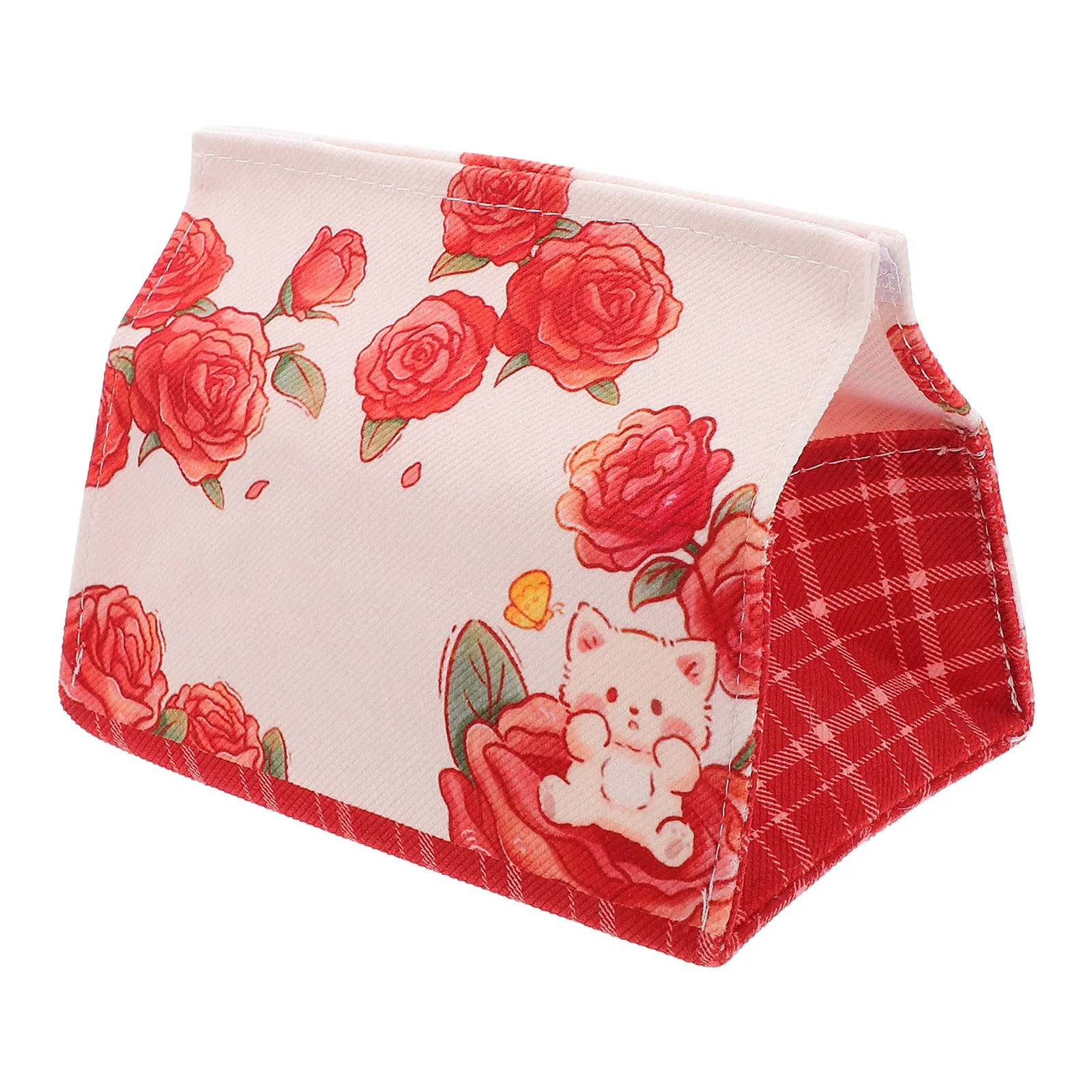 

Cover for Tissue Boxes Creative Holder Novelty Napkin Bathroom Fabric Paper Case Organizer