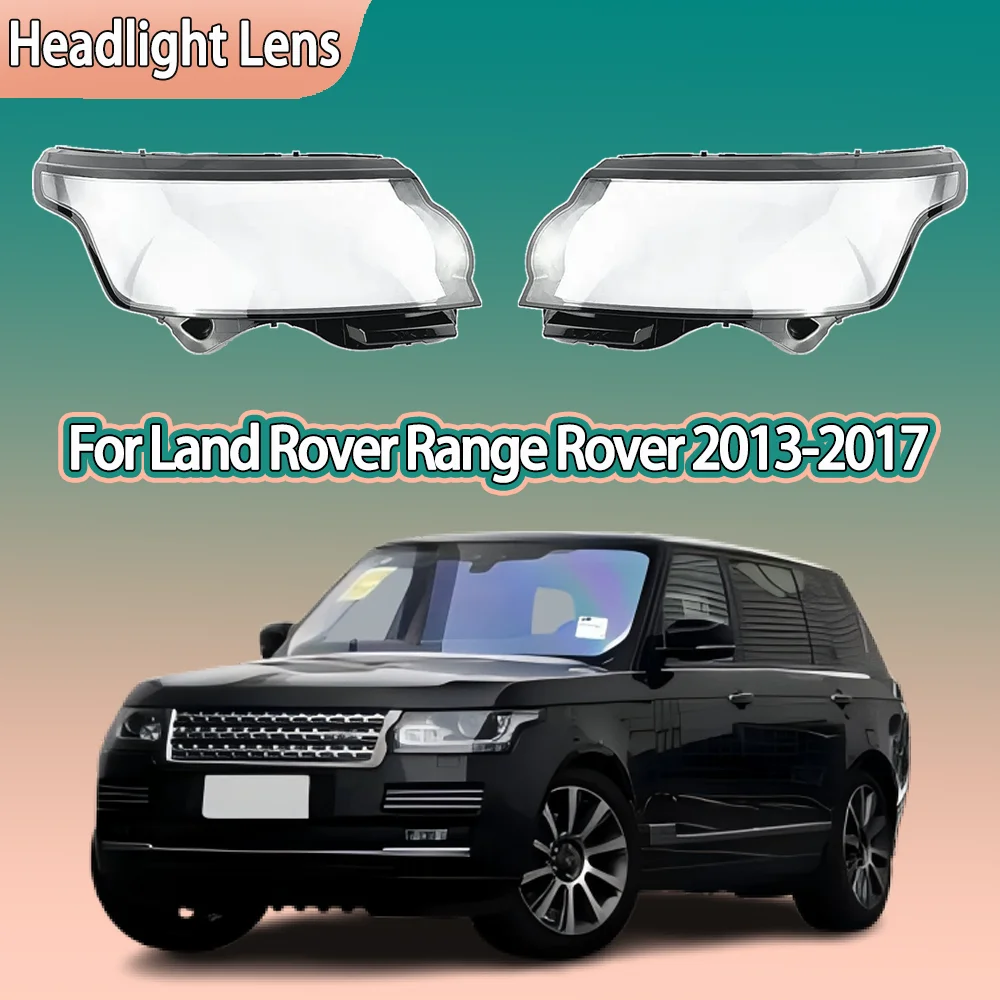 

For Land Rover Range Rover 2013 2014 2015 2016 2017 Lampshade Headlight Shell Headlamp Lamp Cover Transparent Shade Lens