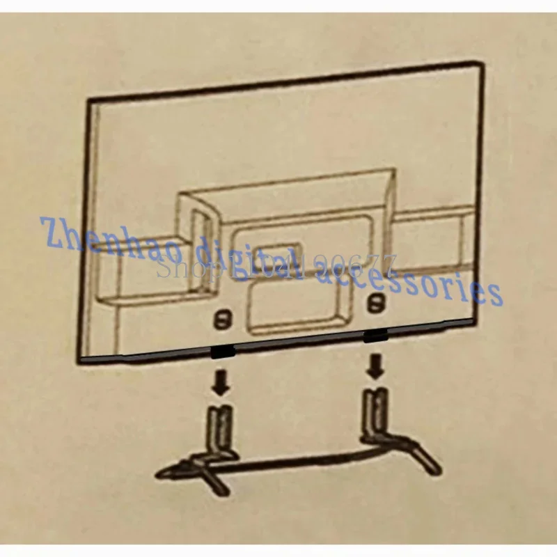 الياقة الحامل الأصلية لأجزاء قاعدة تلفزيون سوني 446216502 / 446216501   KDL-32 42 50 55W650A 680A 700B 800B