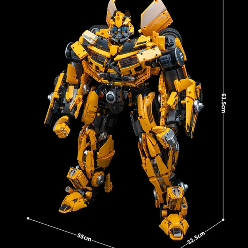 

V5007 Bumblebee Building Blocks Transformers Series Model Children'S Educational Assembled Small Particle Toys Surprise Gift