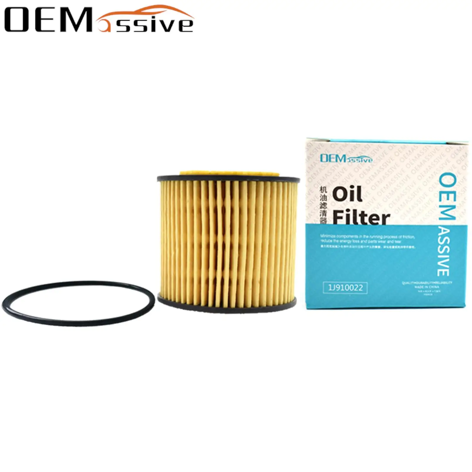 2PC Oil Filter For Skoda Fabia MK1 6Y MK2 5J 2001 2002-2014 AWY BMD AZQ BME BZG CEVA CGPA CHTA BBM CHFA CGPB 1198CC 1.2 L Engine