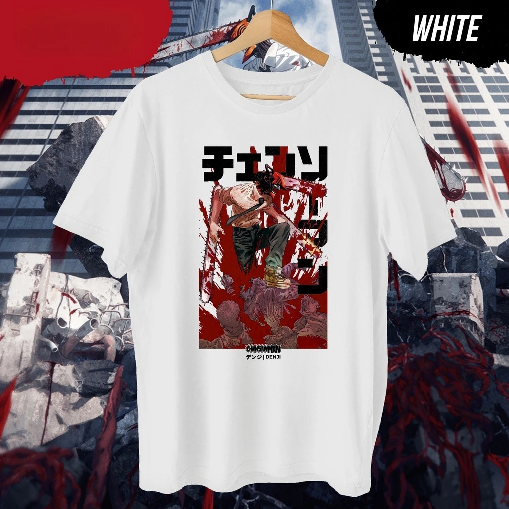 Chainsaw Man Anime Makima Bedrucktes T-Shirt Herren- und Damen-T-Shirt Herren-Top Sport-T-Shirt 2026 Sommer Neues T-Shirt