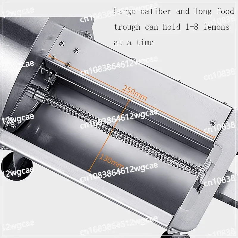 110V-220V Electric Manual Multifunctional Vegetable Slicer Lemon Potato Slicer Slicing Machine