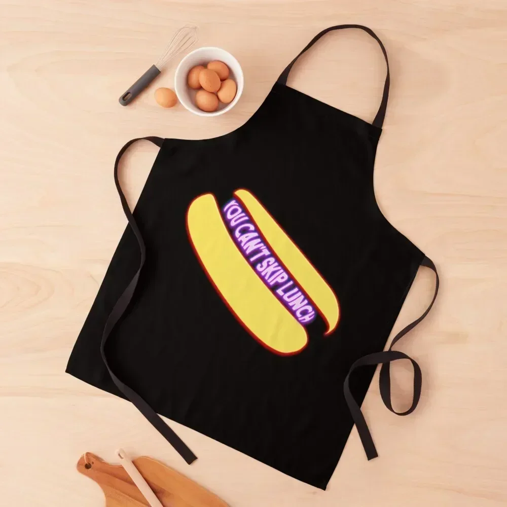 

You Can't Skip Lunch Apron barber men Kitchens Men Novelties Kitchen And Home Ladies Apron