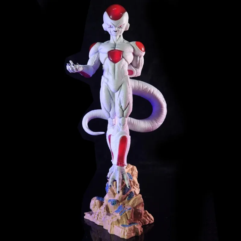 Bandai Son Goku Vs Frieza Super Saiyan Figure Anime Dragon Ball DBZ Action Toys Doll Model Gifts Collectible Figurines 18 Cm