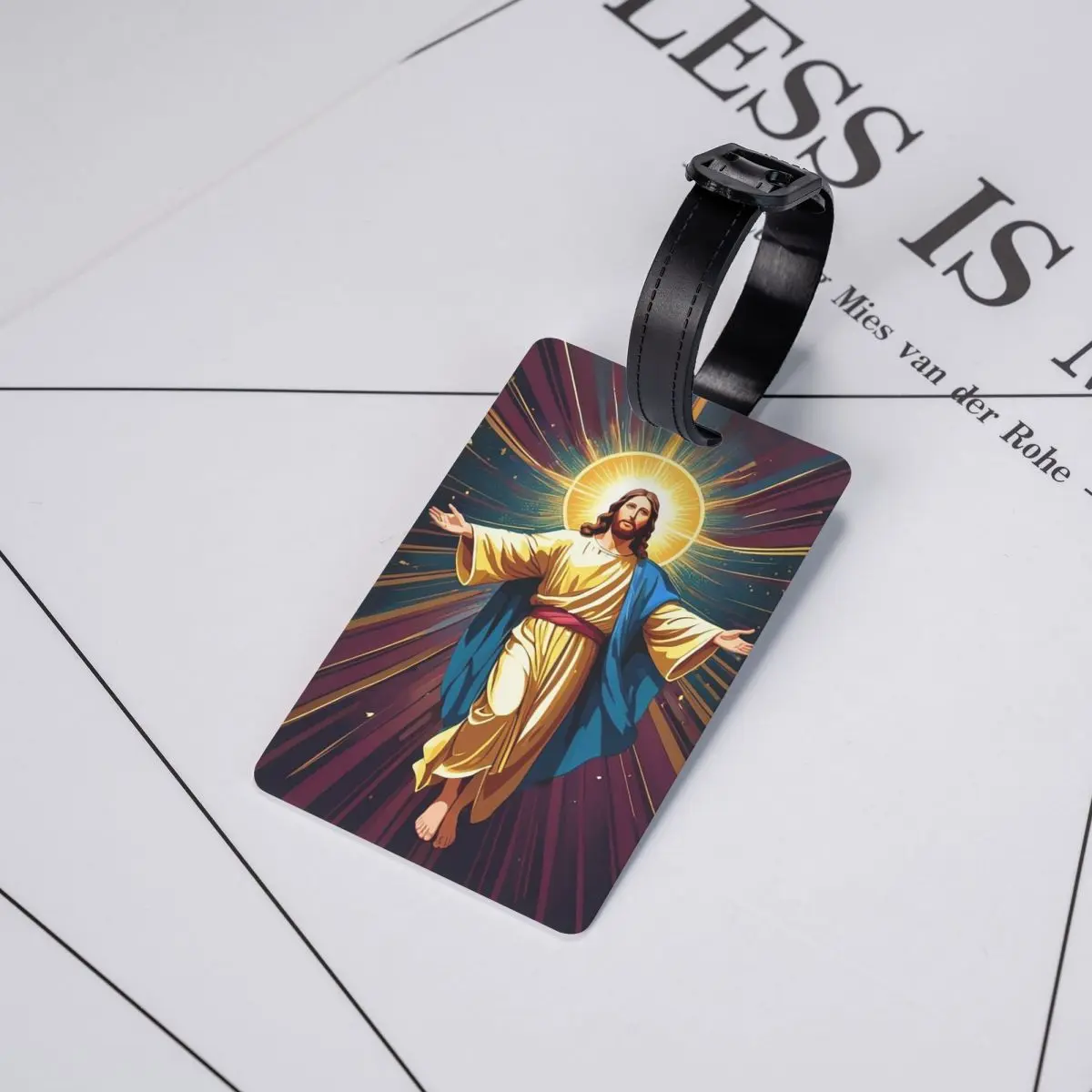 

Catholicism Saints Jesus Mary Luggage Tags Suitcase Accessories Travel Baggage Boarding Tag Label Holder ID Name Address