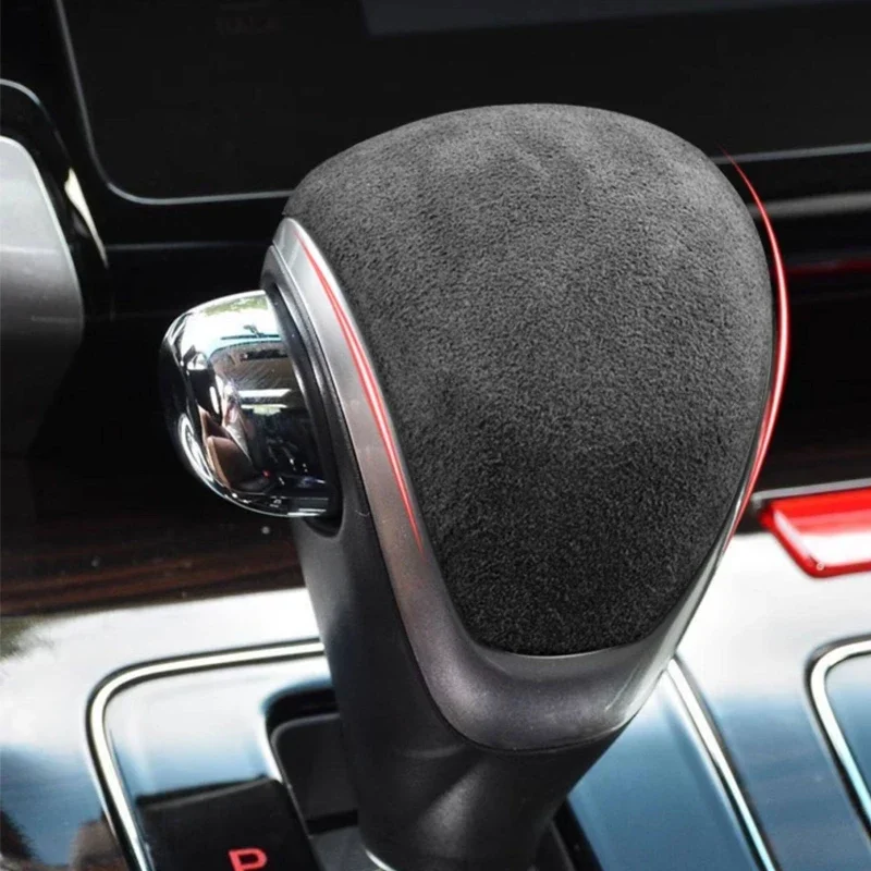 Funda Protectora de Palanca de Cambios de ABS y Gamuza para HONDA CRV HRV XRV FIT CIVIC ACCORD ODYSSEY, Accesorio Interior para Auto