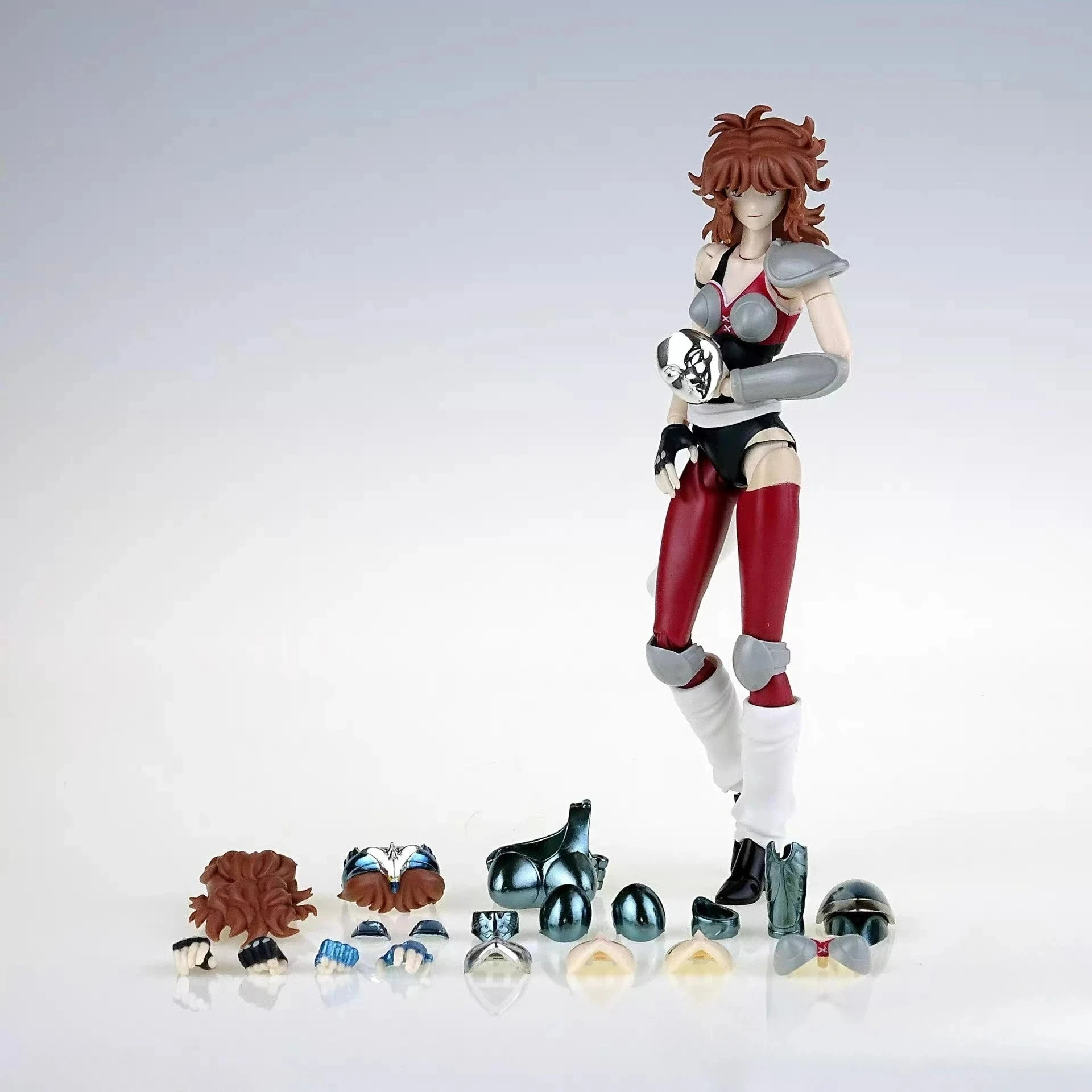 GoodTony/GT Saint Seiya Myth Cloth EX Athena Eagle Marin Ophiuchus Shaina Silver Knights of The Zodiac Action Figure Toy